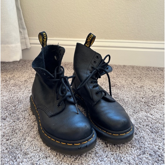 1460 WOMEN'S PASCAL VIRGINIA LEATHER BOOTS - Picture 9 of 11